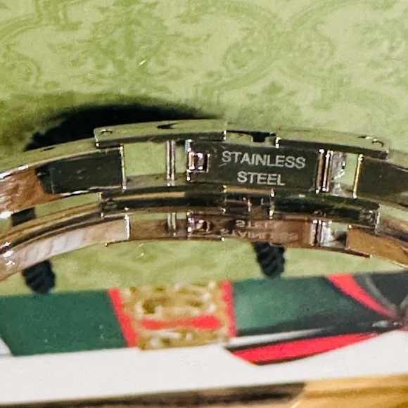 💎 GUCCI WATCH SHERRYLINE WATER RESISTANT w/Box Size 7” - Picture 12 of 12